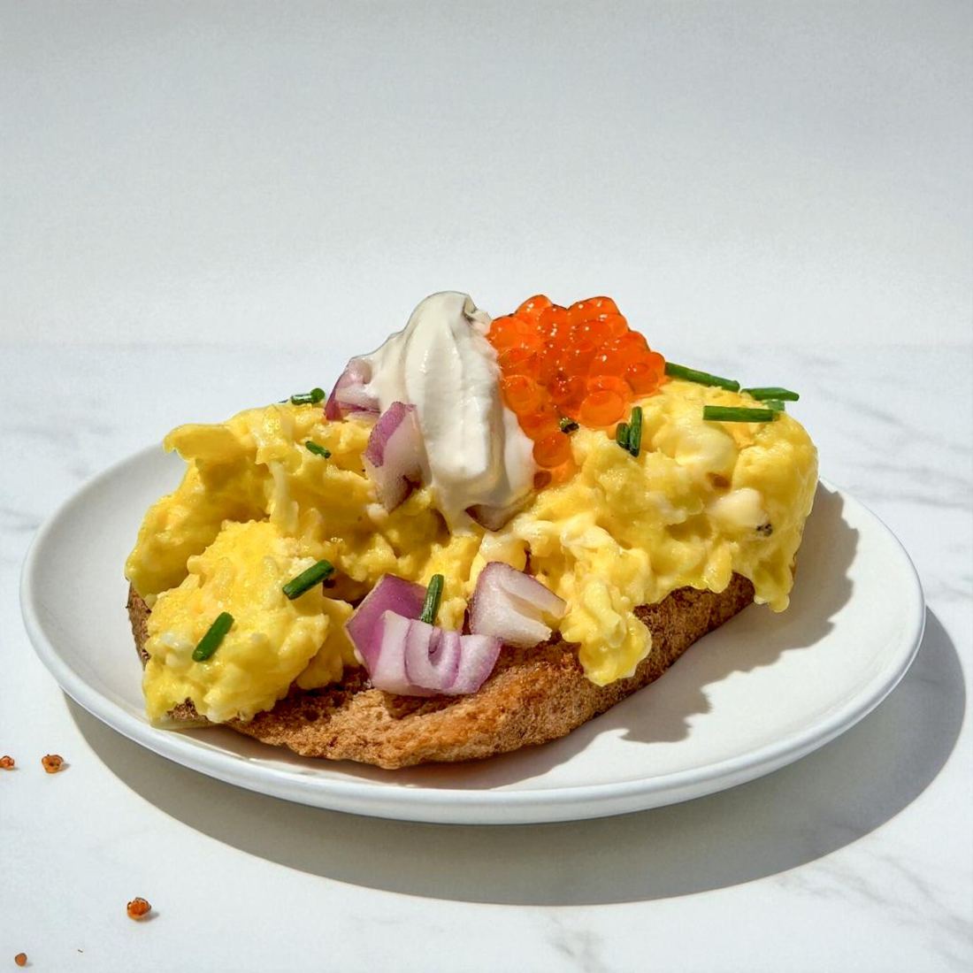 Brunch Scrambled Egg & Salmon Roe Toast Kit thumbnail 2