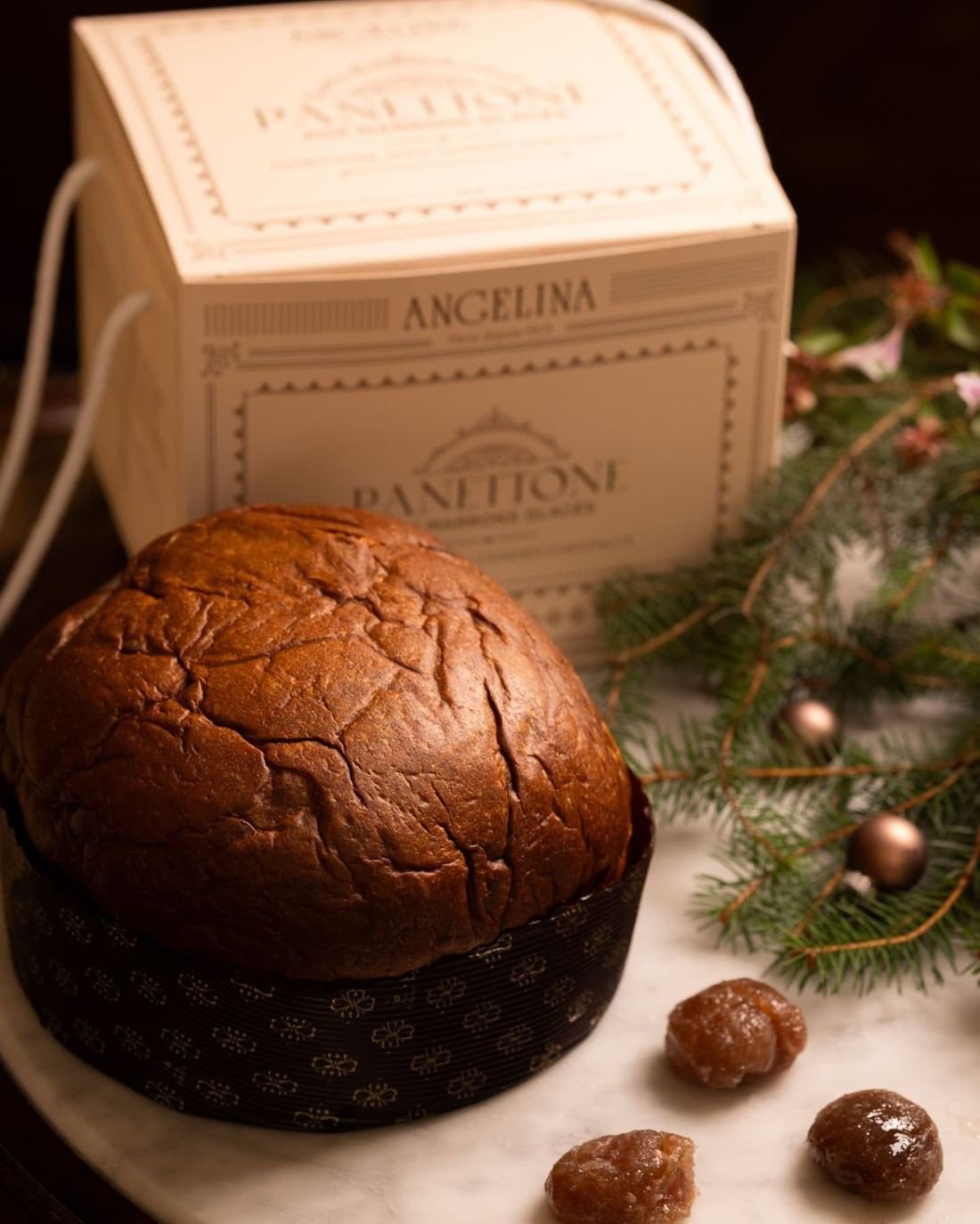 Angelina Panettone with Candied Chestnuts thumbnail 2