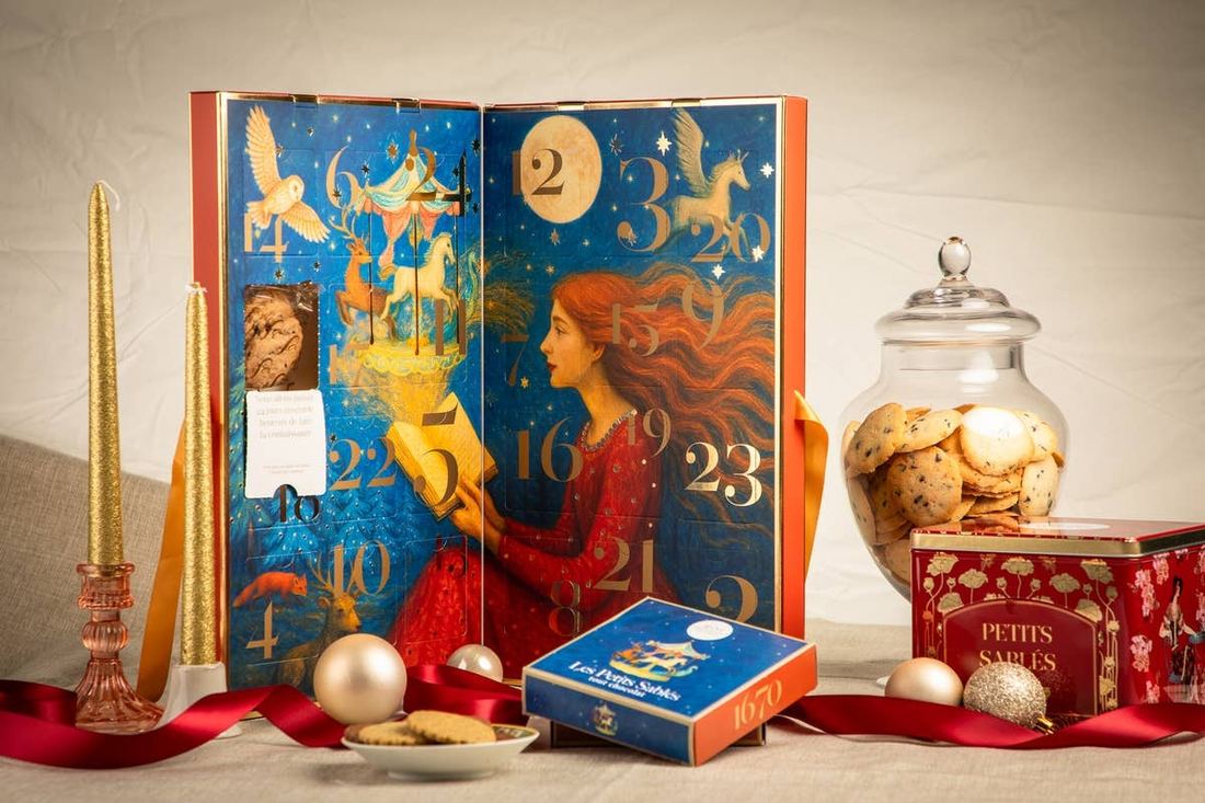 La Sablésienne French Biscuit Advent Calendar 290g thumbnail 3