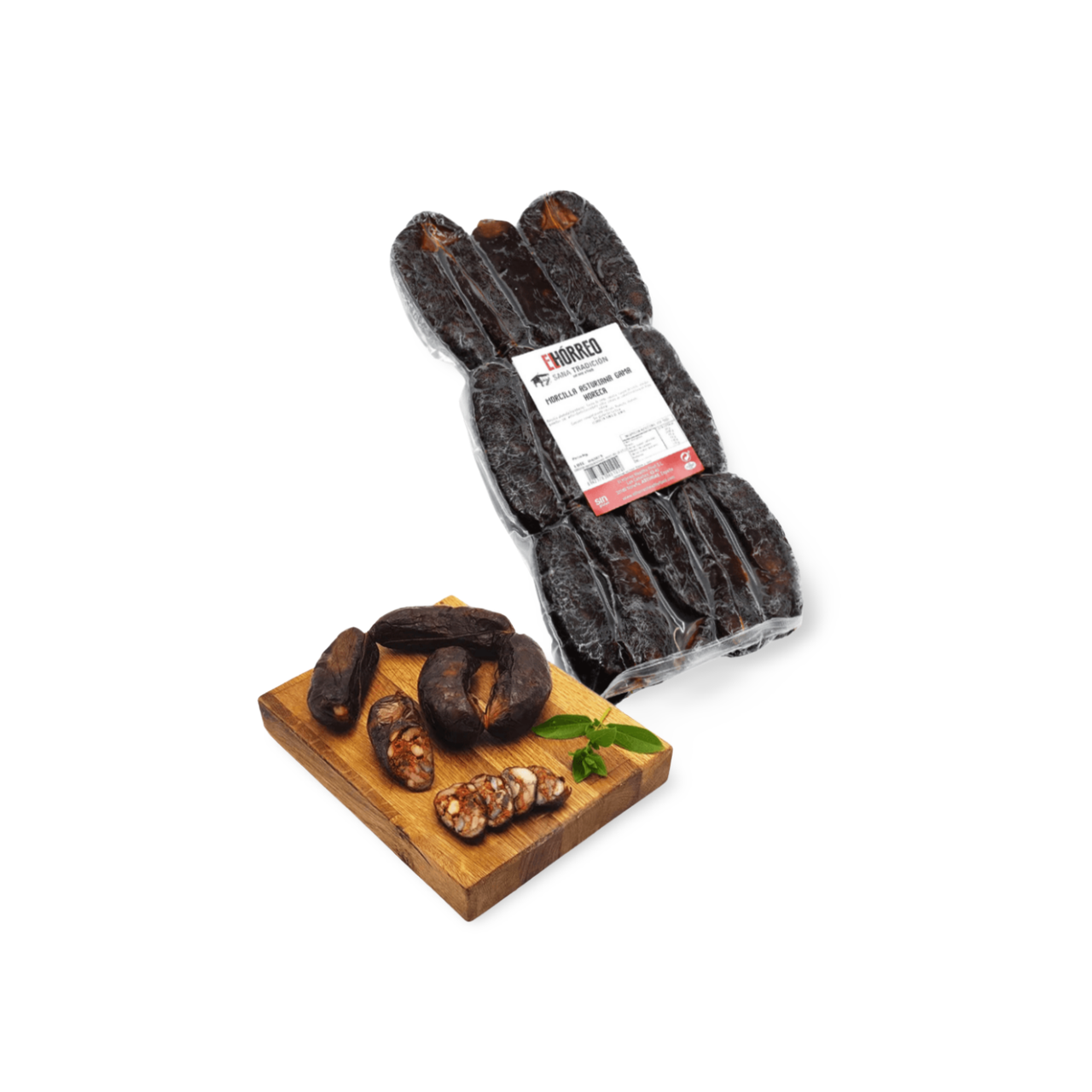 El Hórreo Morcilla Extra Asturiana Ahumado