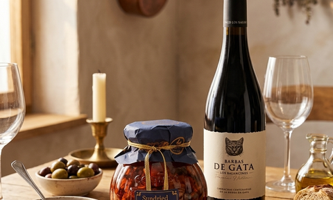 THE ULTIMATE UMAMI MATCH: BALANCINES BARBAS DE GATA & COQUET SUNDRIED TOMATOES