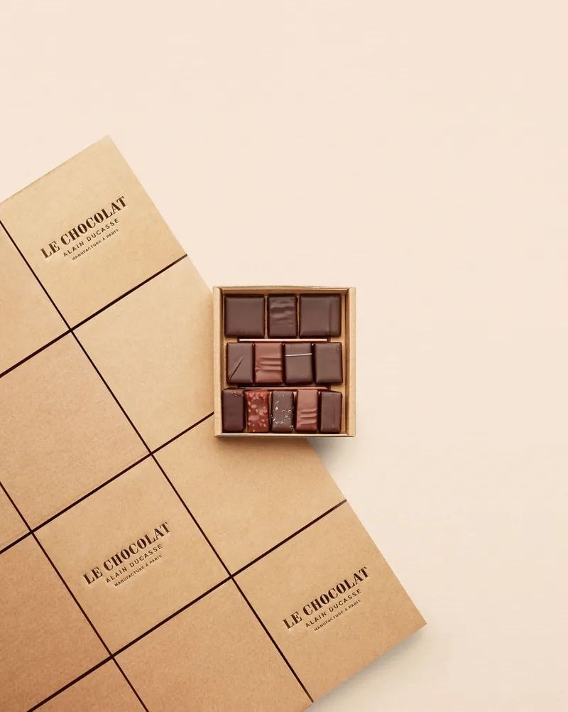 Alain Ducasse Discovery Box of Gancache & Pralines 1
