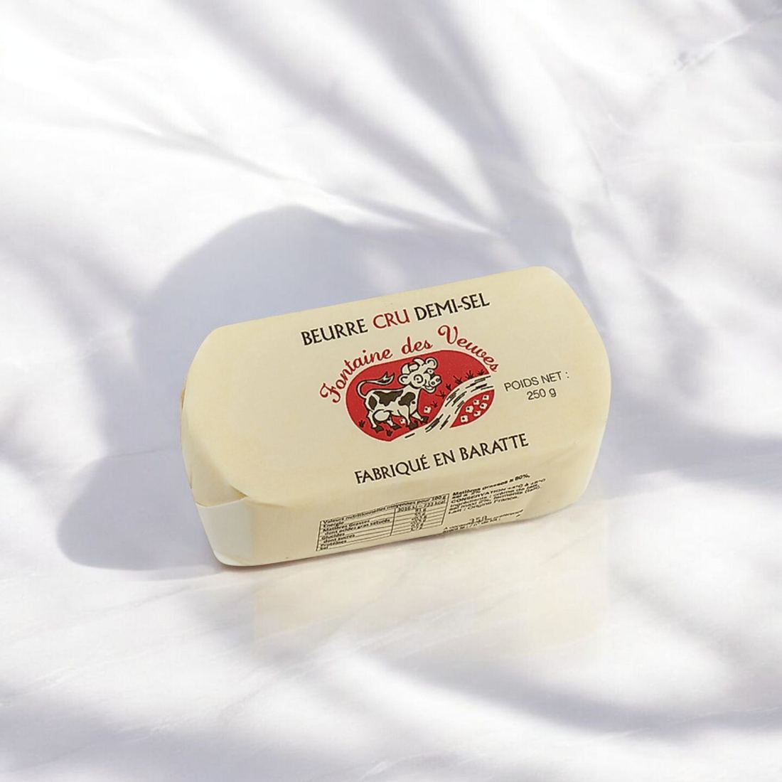 Farmhouse La Fontaine des Veuves Raw Milk Butter 1