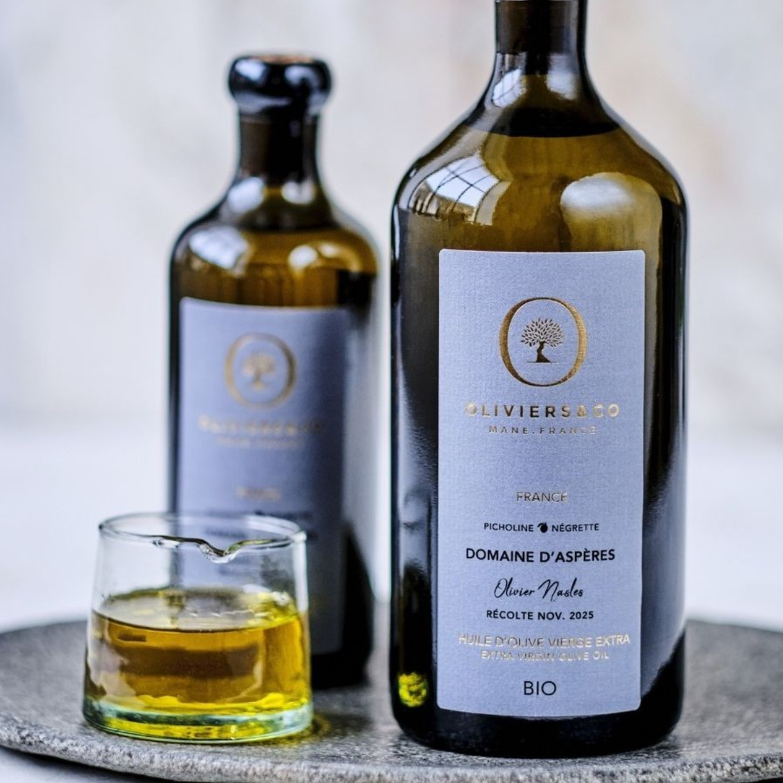 Oliviers & Co Extra Virgin Olive Oil Domaine d'Aspères Organic PDO from France 1