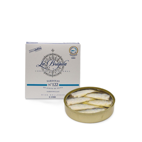 La Brújula N122 Small Sardines Do Xeito In Olive Oil