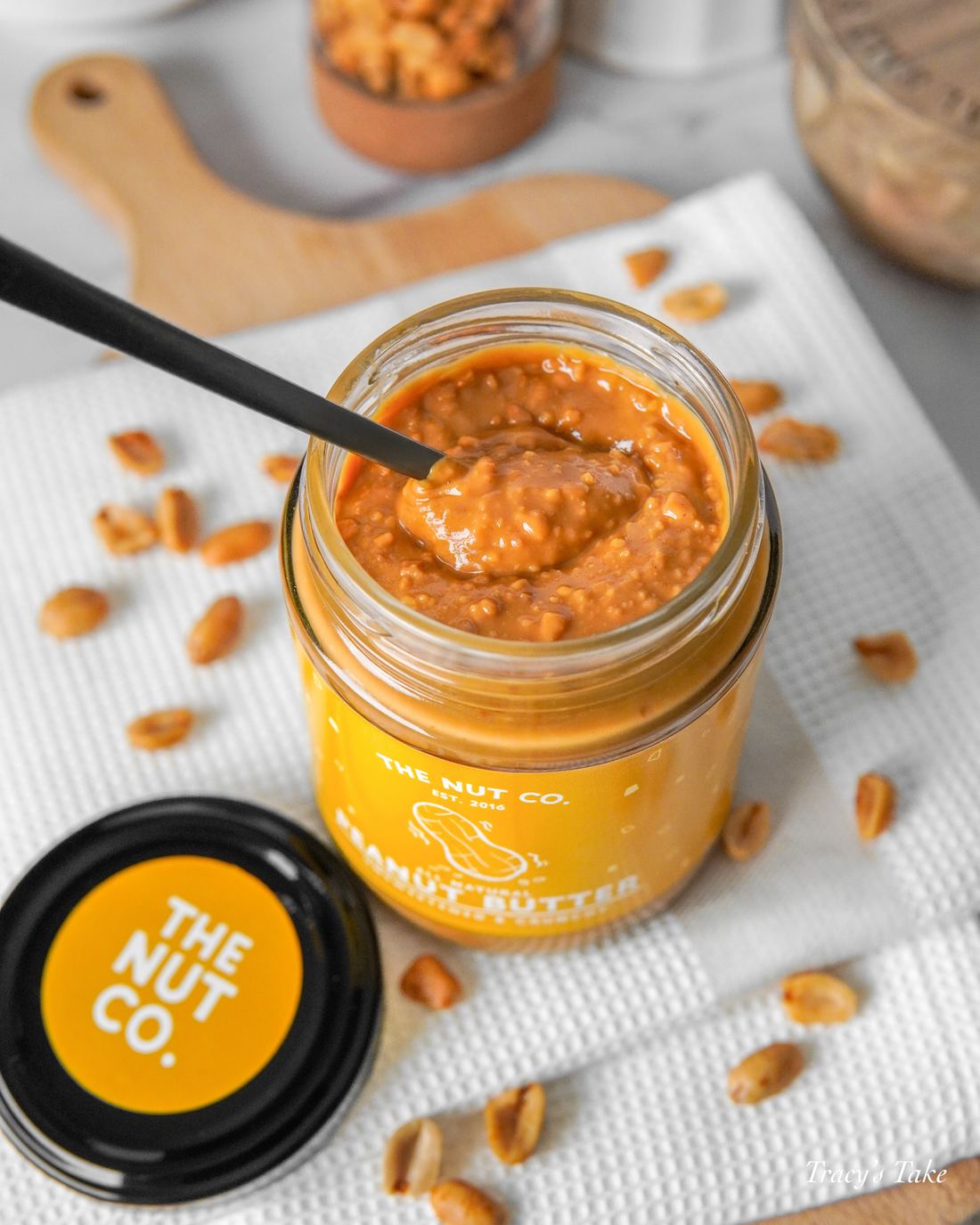 The Nut Co. Crunchy Unsweetened Peanut Butter thumbnail 2
