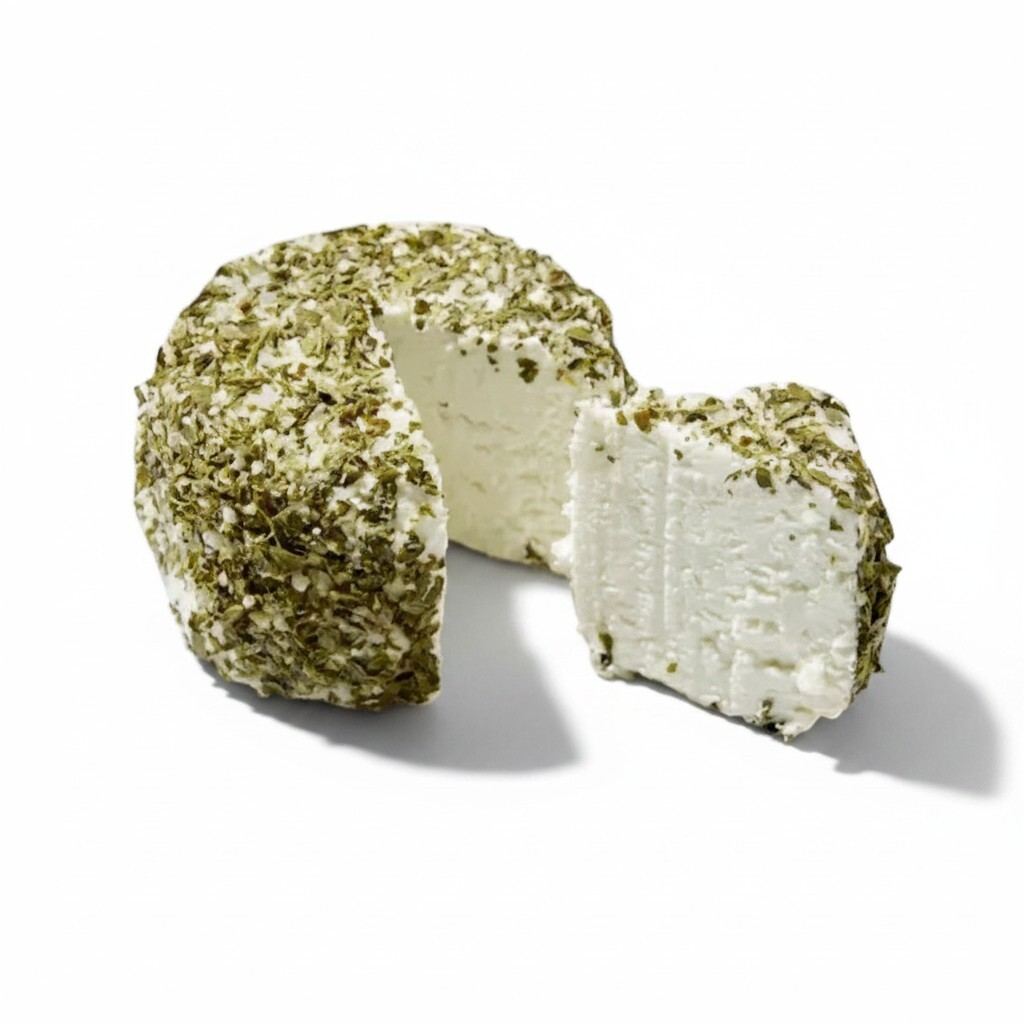 Beillevaire Fresh Goat Cheese with Garlic & Fine Herbs 1