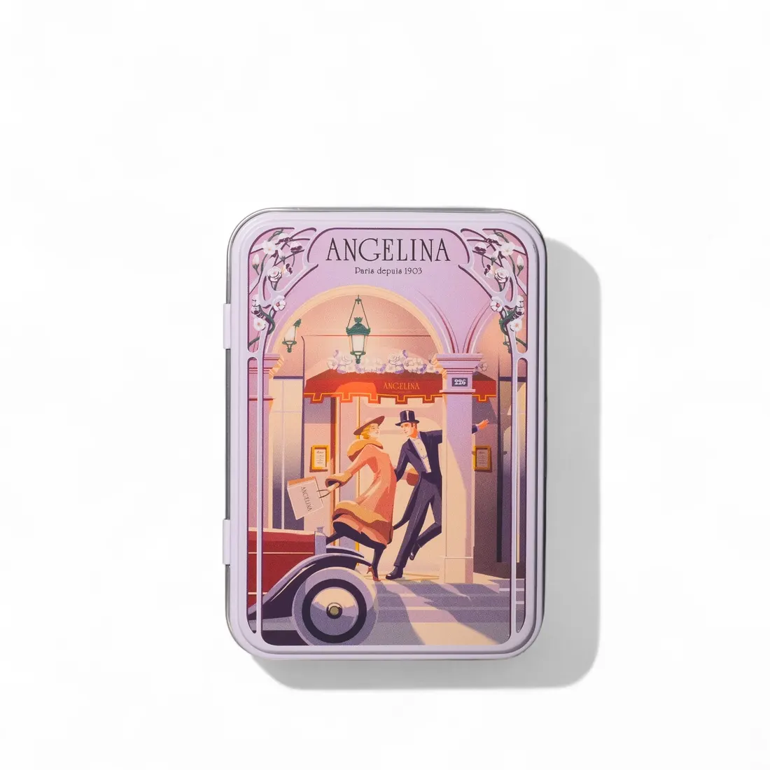 Angelina Tin Box of Mini Giandujas 1