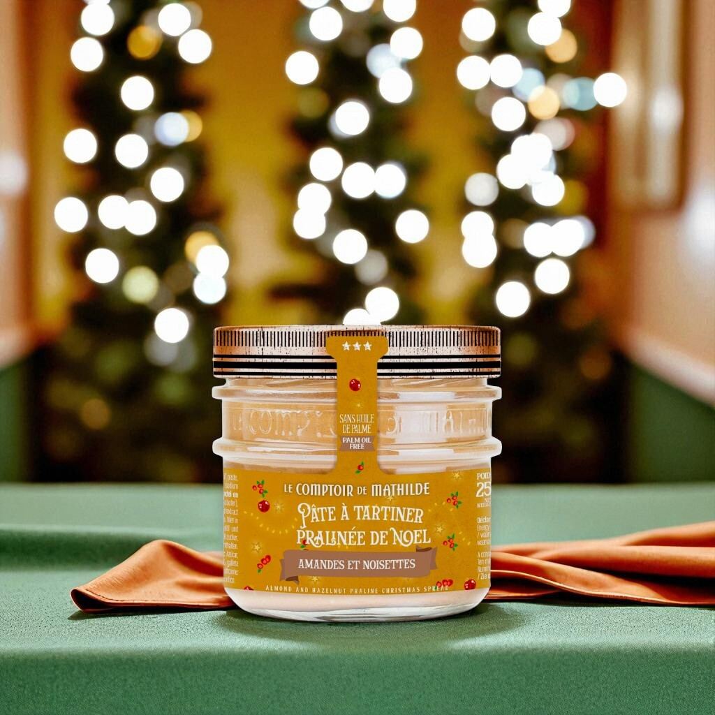 Comptoir de Mathilde Almond & Hazelnut Praline Christmas Spread 1