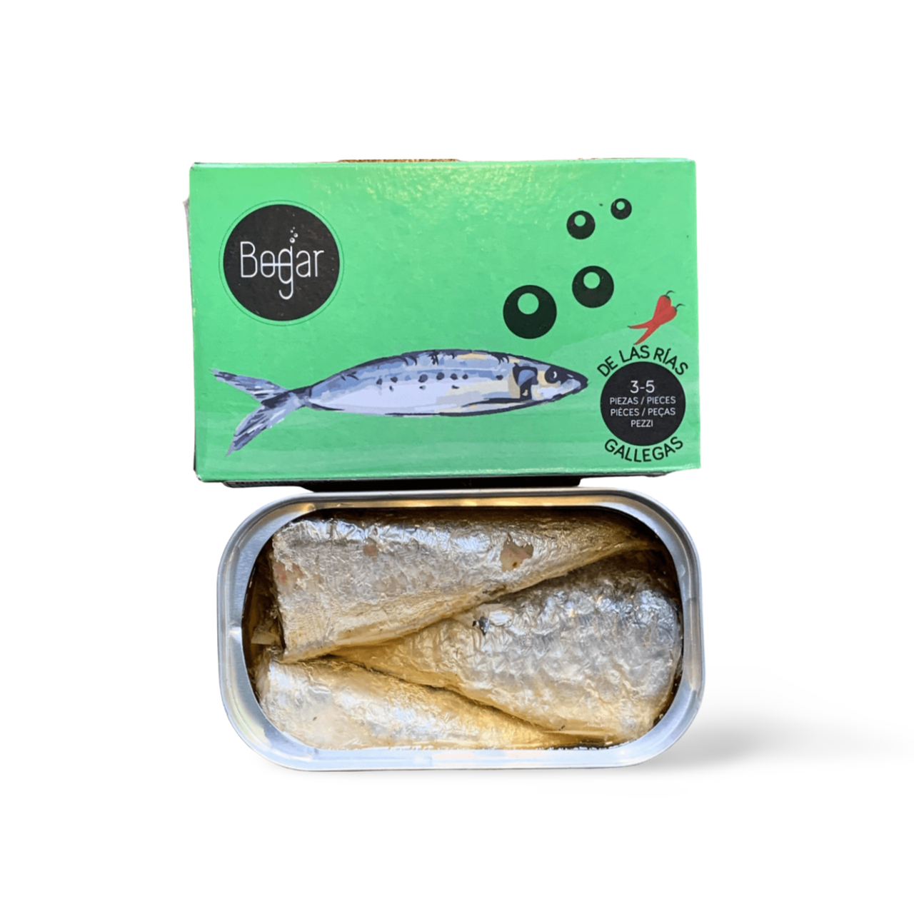 Bogar Spicy Sardines In Vegetable Oil