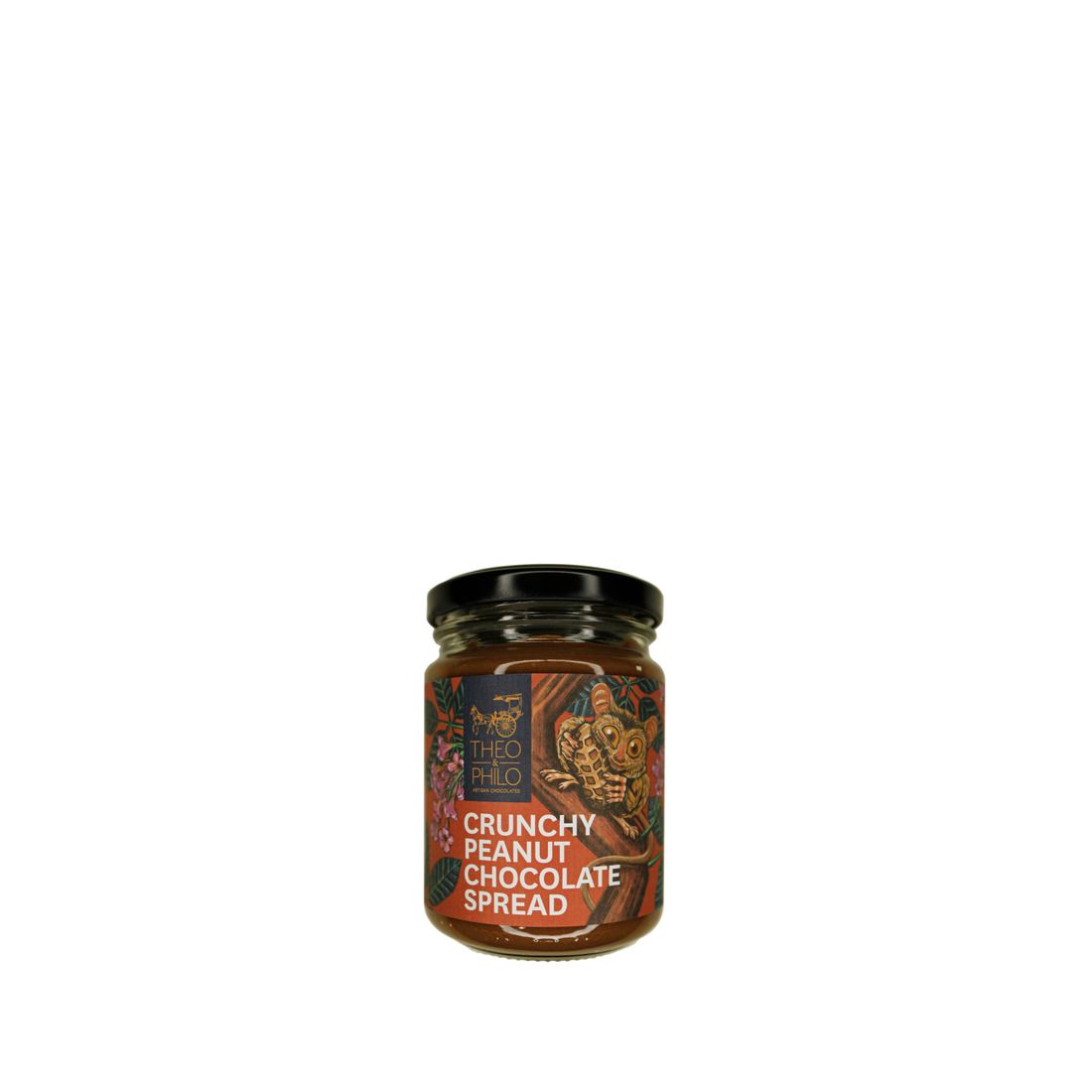 Theo & Philo Crunchy Peanut Chocolate Spread 250g 1