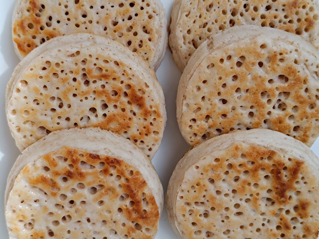 Madge’s Wholemeal Crumpets thumbnail 4