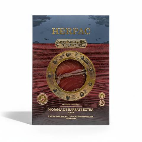 Herpac Slices of Dry Salted Tuna Mojama de Barbate Extra IGP