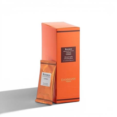 Dammann Frères Enveloped Tea Bags - Roiboos Citrus