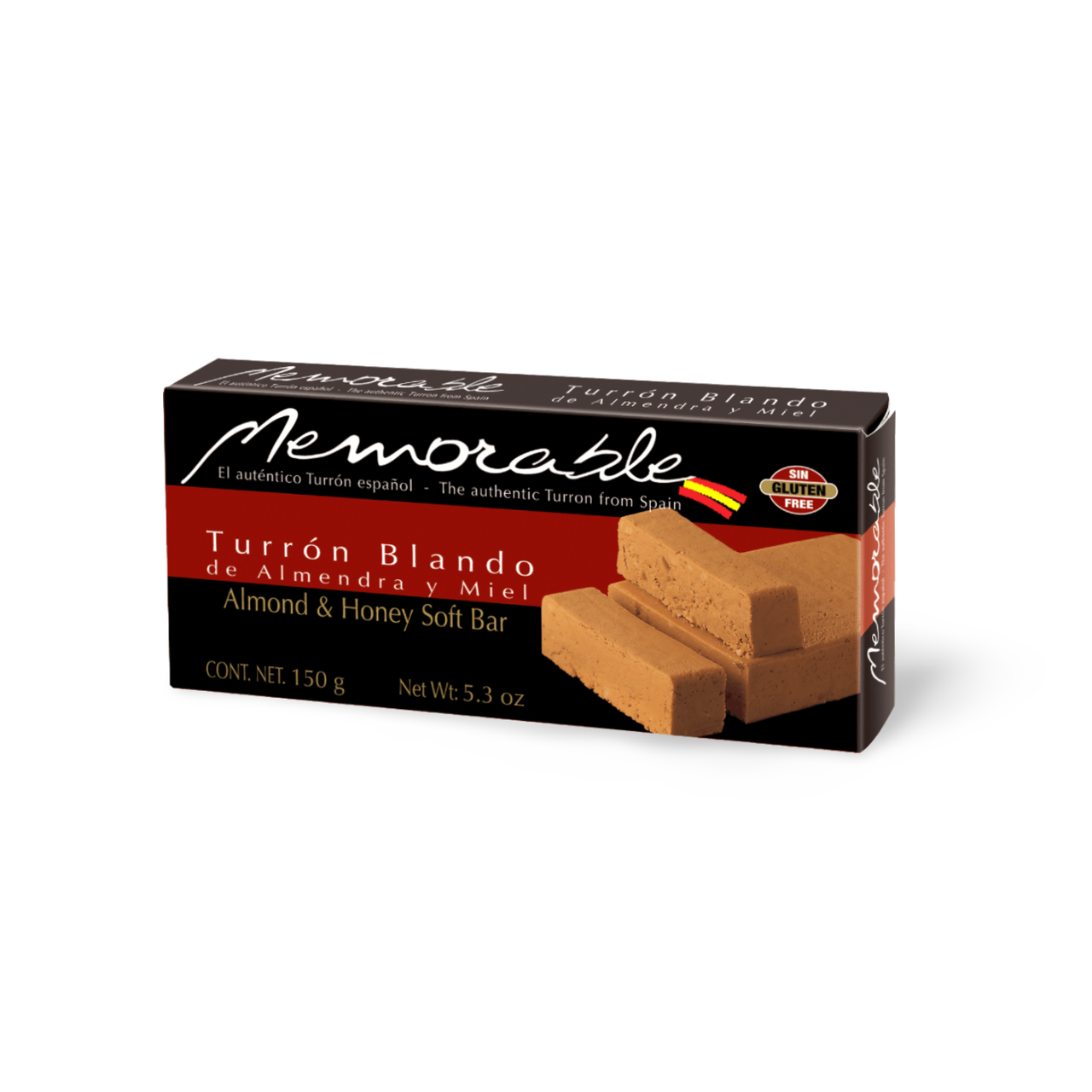 Memorable Turrón Blando Soft Almond Turron