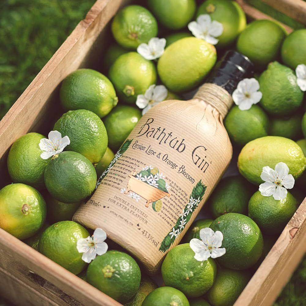 Ableforth’s Bathtub Gin – Persian Lime & Orange Blossom 1
