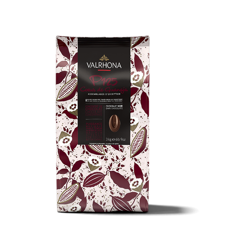 Valrhona P125 Cœur de Guanaja 80% Dark Chocolate Fèves