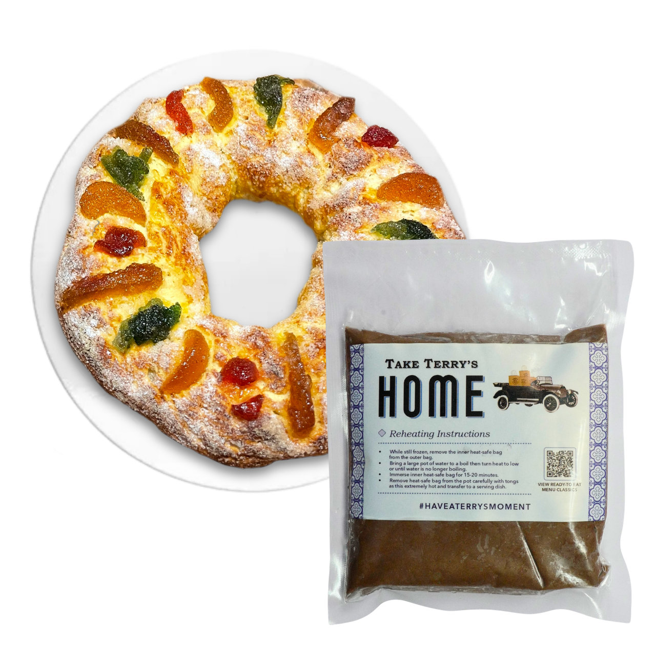 ROSCA DE REYES WITH TERRY'S SIGNATURE HOT CHOCOLATE