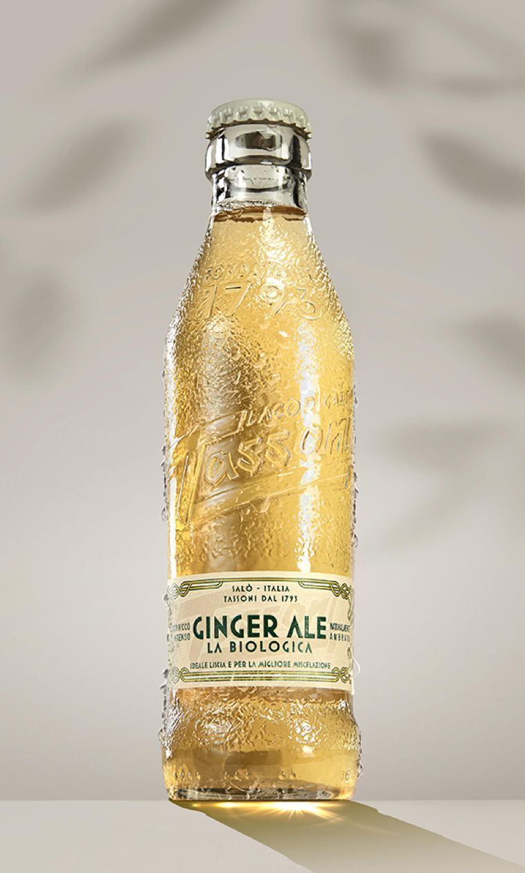 Tassoni Ginger Ale La Biologica 180ml thumbnail 3