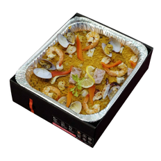 HOTBOX-SEAFOOD SAFFRON FIDEUA PAELLA