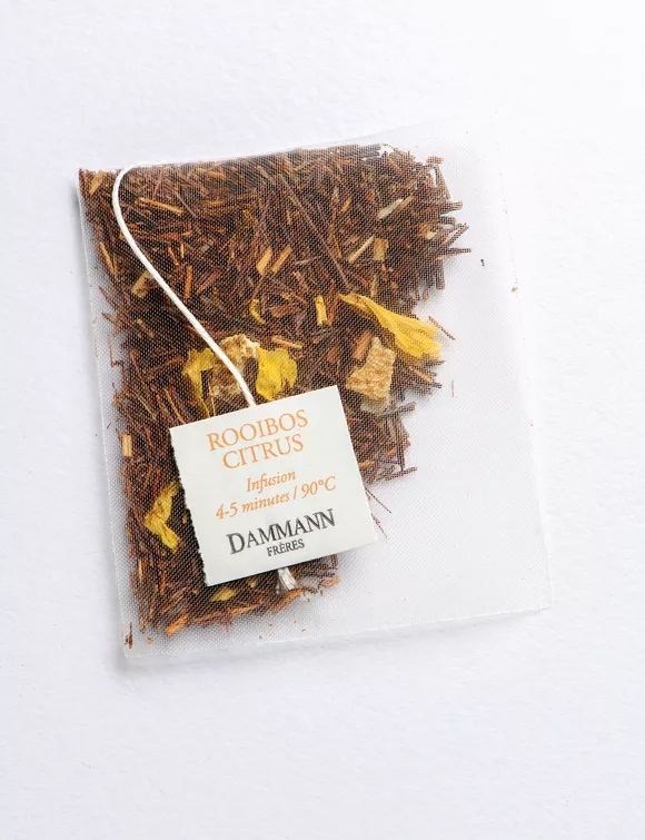 Dammann Frères Rooibos Citrus Tea Bags thumbnail 4