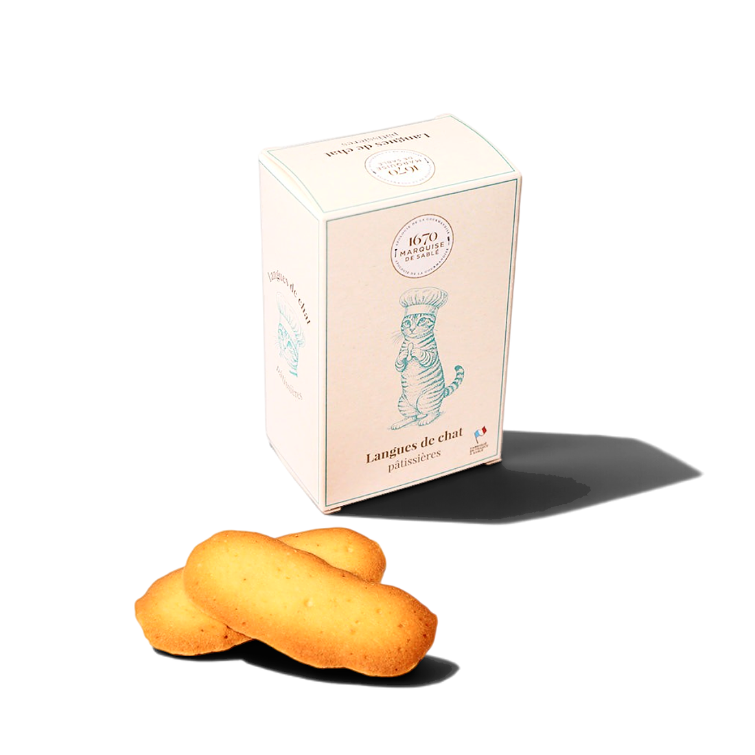 La Sablésienne Langues de Chat Cookies 40g 1