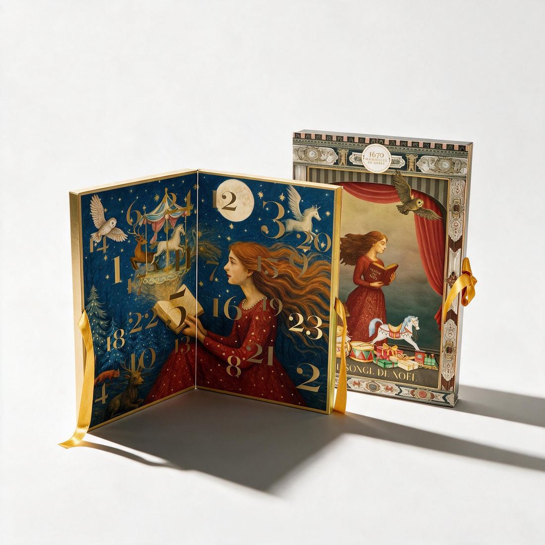 La Sablésienne French Biscuit Advent Calendar 290g 1
