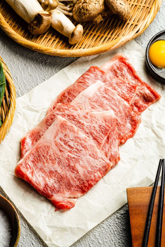 A5 Japanese Wagyu Striploin Sukiyaki Cut thumbnail 2