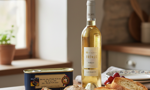 PERFECTLY BALANCED: OREMUS TOKAJI LATE HARVEST & FOIE GRAS