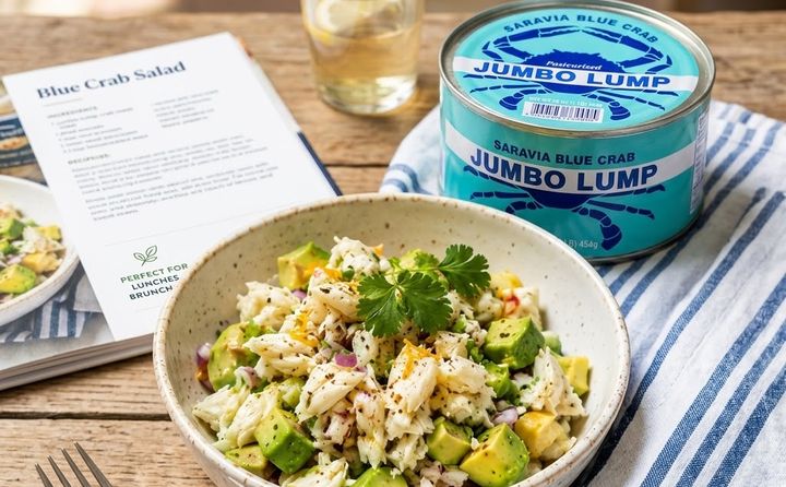 YOUR MONTHLY RECIPE: SARAVIA BLUE CRAB JUMBO LUMP & AVOCADO SALAD
