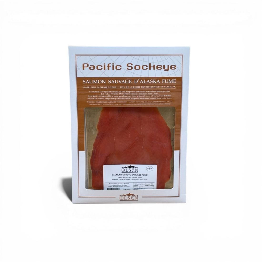 Olsen Wild Alaskan Sockeye Smoked Salmon 1