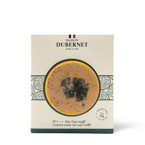 Dubernet Duck Foie Gras Mi-Cuit Duo with Truffles