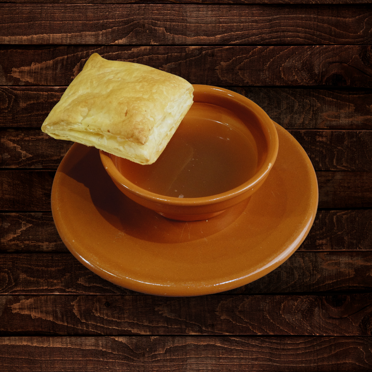 Sherry-Baked Oxtail Consommé