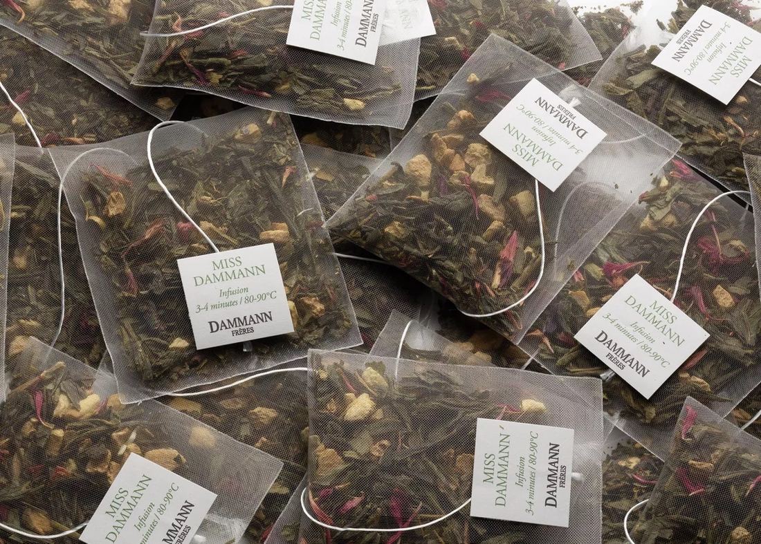 Dammann Frères Miss Dammann Green Tea Bags thumbnail 3