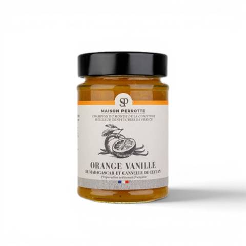 Maison Perrotte Orange Madagascar Vanilla & Ceylon Cinnamon Preserve
