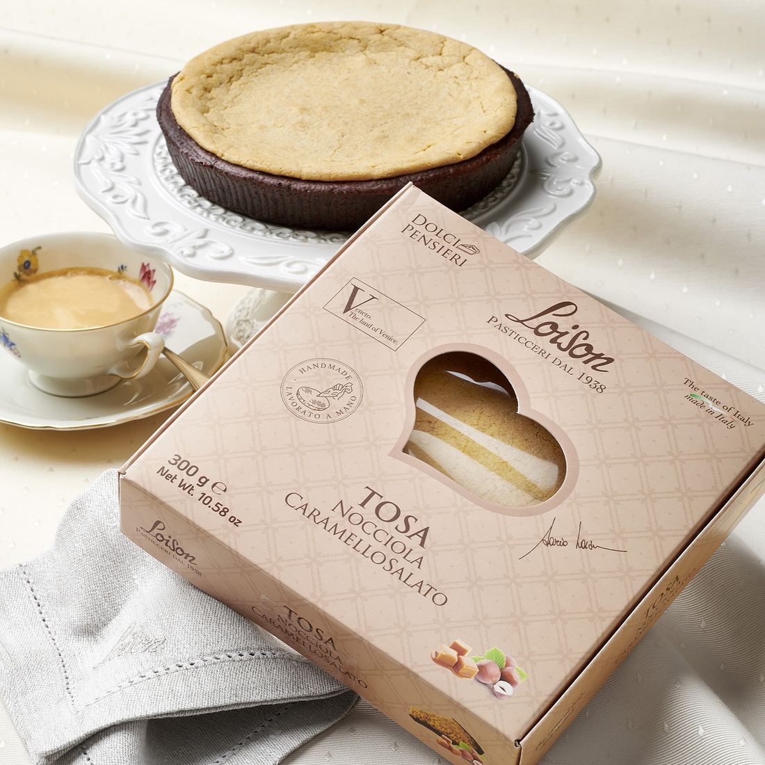 Loison Tosa Nocciola Caramello Salato – Hazelnut & Salted Caramel Cake 1