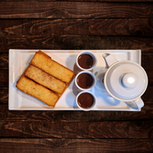 Picatostes con Chocolate