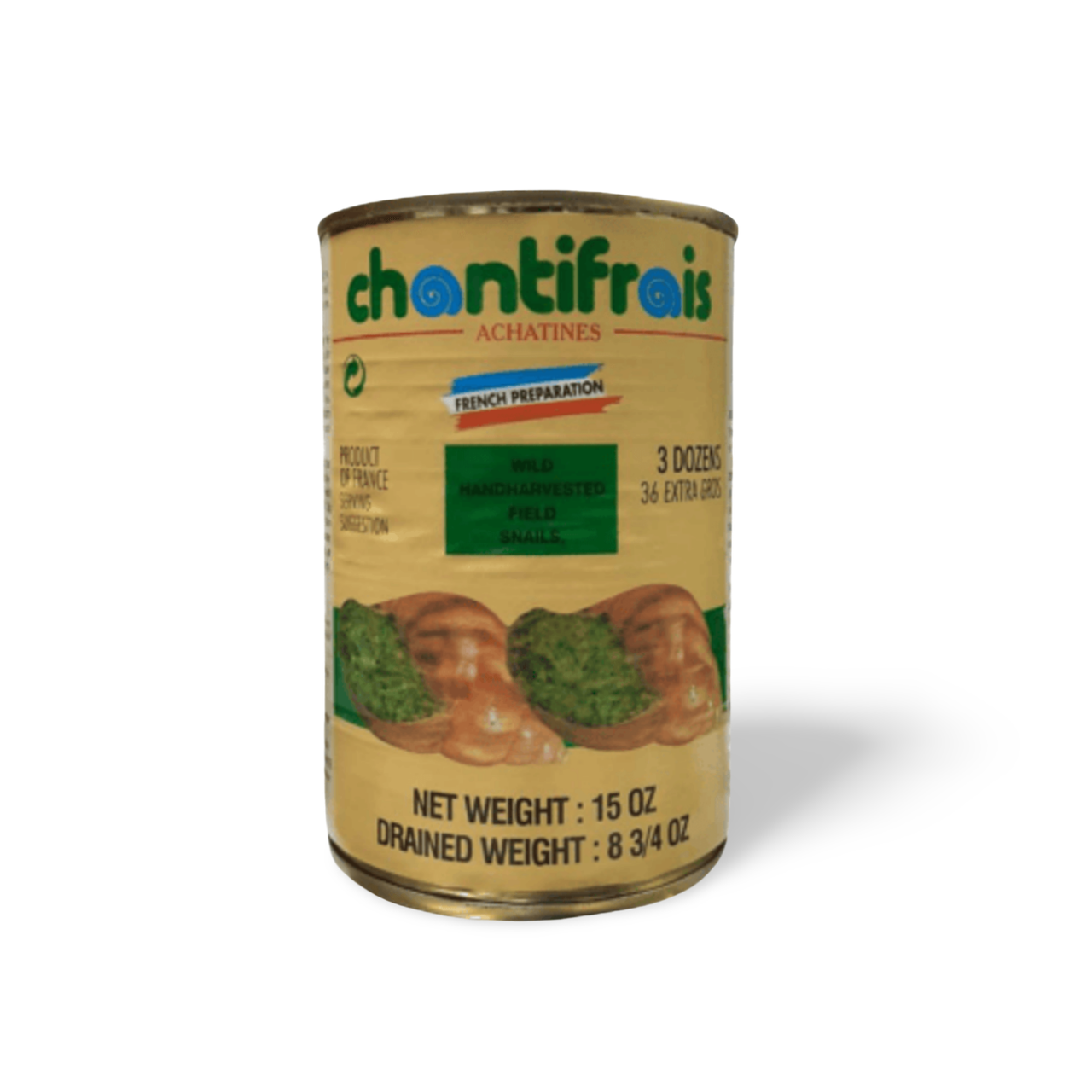 Chantifrais Wild Handharvested Field Snails