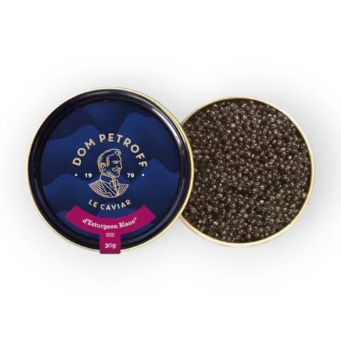 Dom Petroff Royal White Sturgeon Caviar