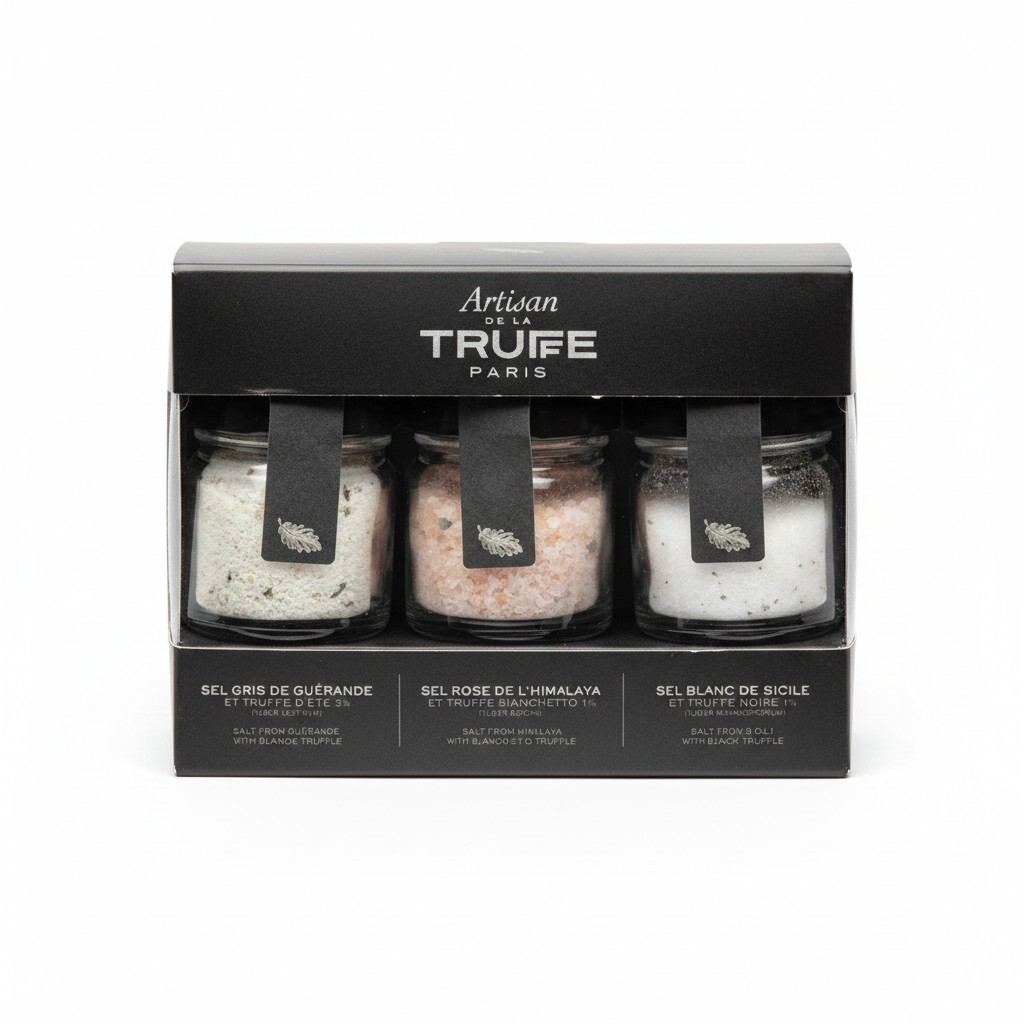 Artisan de la Truffe Truffle Mini Salt Trio Box 1
