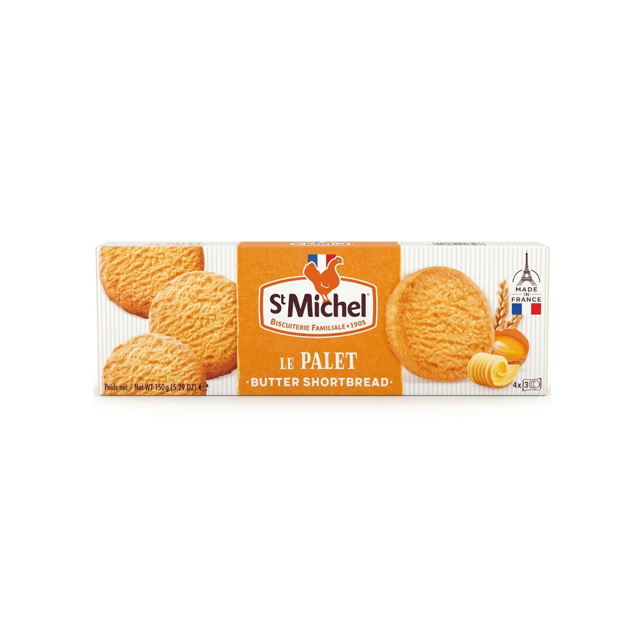 ST MICHEL LE PALET BUTTER SHORTBREAD