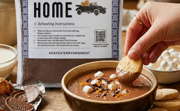 THE ULTIMATE CROWD-PLEASER: TERRY’S SIGNATURE HOT CHOCOLATE DIP