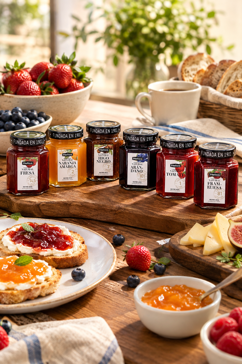 A JAR FOR EVERY CRAVING: DISCOVER THE HELIOS NATURAL JAM COLLECTION