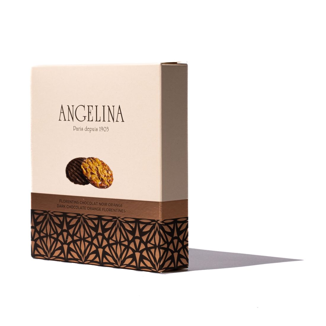 Angelina Dark Chocolate Florentines - Orange thumbnail 4