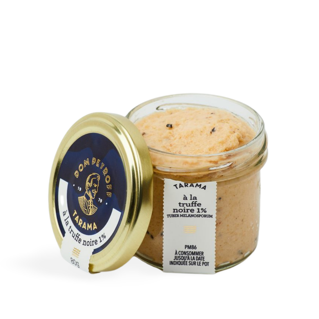 Dom Petroff Tarama with Black Truffle Tuber Melanosporum 1