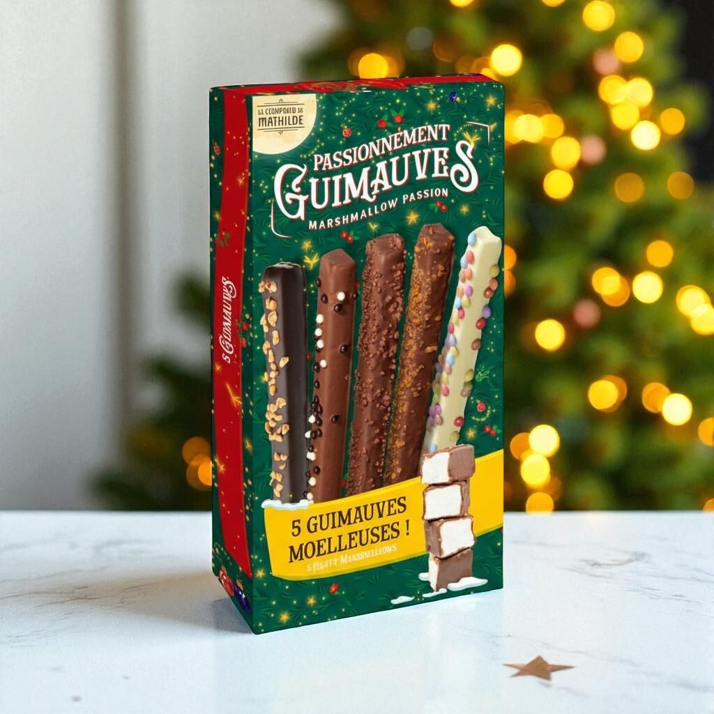 Comptoir de Mathilde Box of Christmas Marshmallows 1