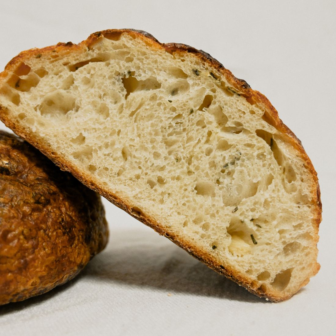 TPK&B Roasted Rosemary & Garlic Sourdough Bread thumbnail 2
