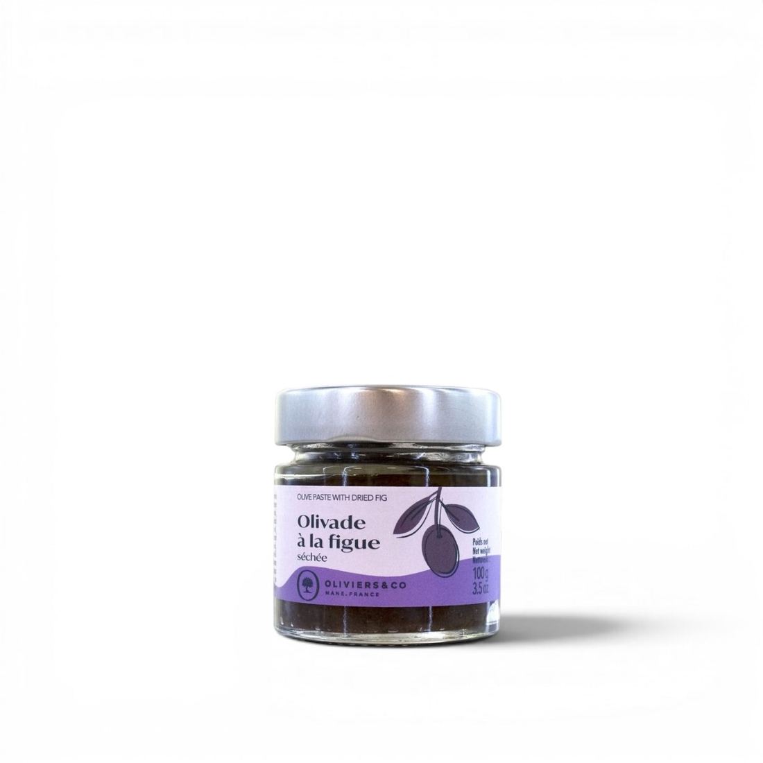 Oliviers & Co Black Olive & Dried Fig Spread 1