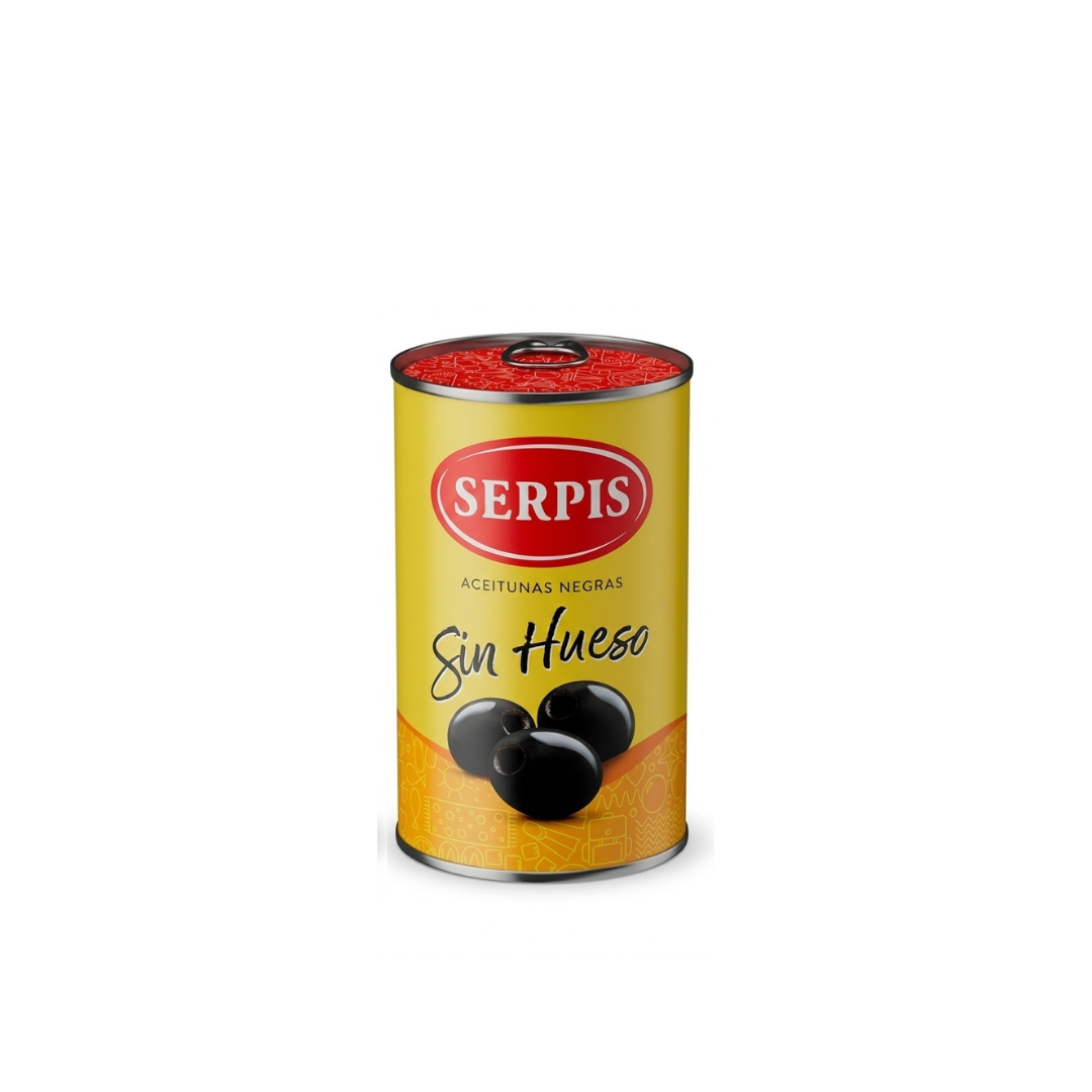 Serpis Pitted Black Olives