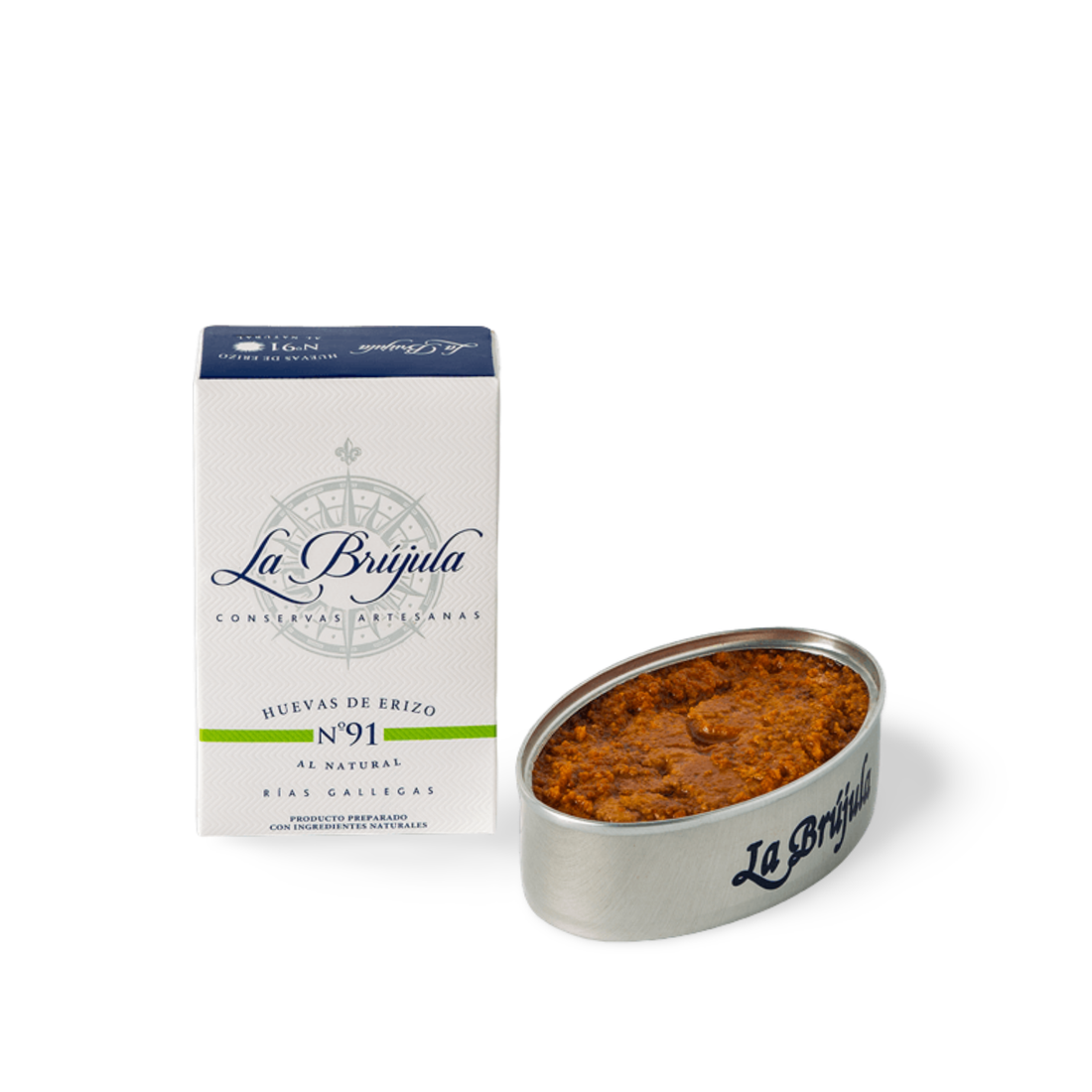 La Brújula N91 Sea Urchin Roe In Brine 1